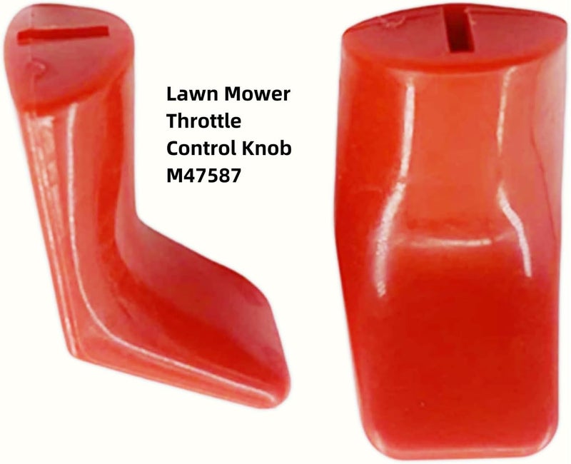 Sootim Replacement Throttle Control Knob M47587 Compatible AM102540 AM102539 AM35326 AM102541 AM102534 Fits 100 111 111H 112L 108 116 116H 214 212 216 210 208 316 300 312 316 318 Lawn Mower (2 Pack) - Image 2